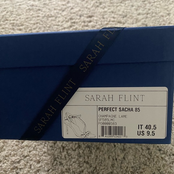 Sarah Flint Perfect Sacha 85 in Champagne Lame - Picture 5 of 14